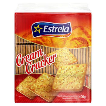 BISC ESTRELA CREAM CRACKER 400G