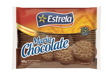 Biscoito Estrela Maria Chocolate 400gr
