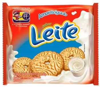 BISC FORTALEZA AMANTEIGADO LEITE 400G