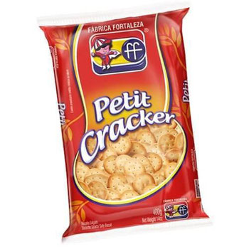 BISC FORTALEZA PETIT CRACKER SALGADO 400G