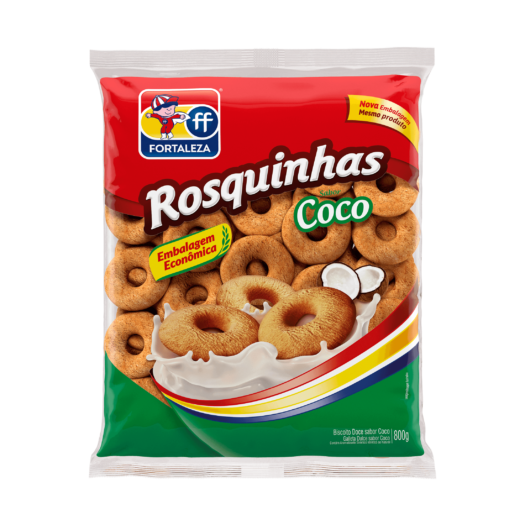 BISC FORTALEZA ROSQUINHAS COCO 350G