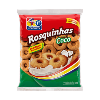 BISC FORTALEZA ROSQUINHAS COCO 350G