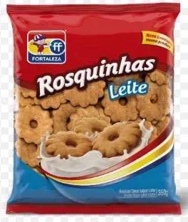 BISC FORTALEZA ROSQUINHAS LEITE 350G