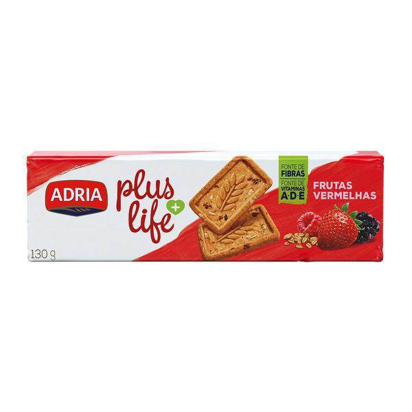 BISC INTEGRAL ADRIA FRUTAS VERMELHAS 130G