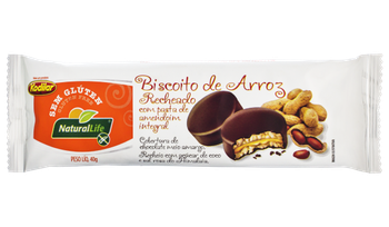 BISC KODILAR RECHEADO C/PASTA DE AMEND 40G