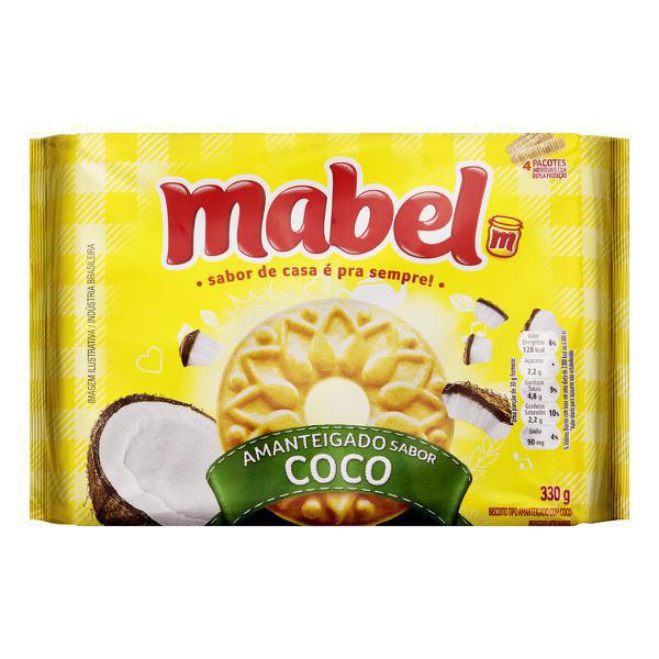 BISC MABEL AMANTEIGADO COCO 330G