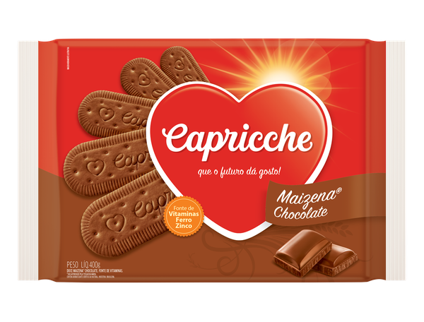 BISC MAIZENA CAPRICCHE CHOCOLATE 400G