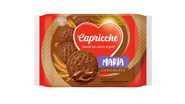 BISC MARIA CAPRICCHE CHOCOLATE 400G