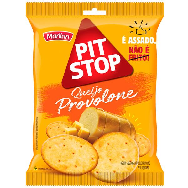 BISC MARILAN PIT STOP QUEIJO PROVOLONE 80G