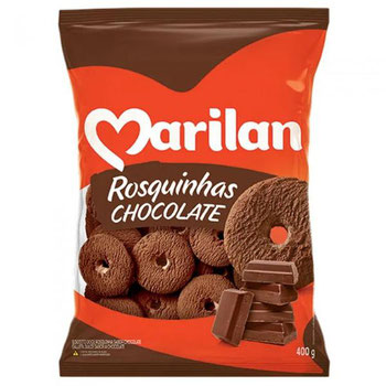 BISC MARILAN ROSQUINHAS CHOCOLATE400G