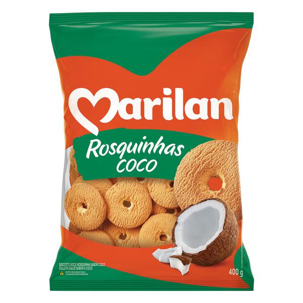 BISC MARILAN ROSQUINHAS COCO 400G