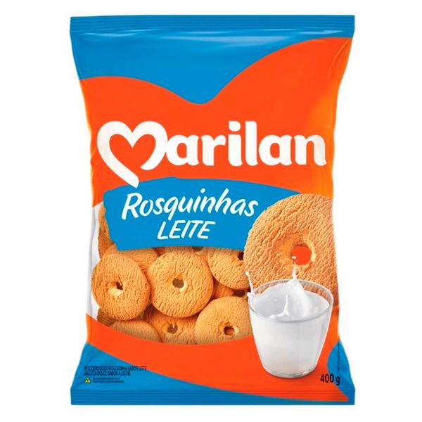 BISC MARILAN ROSQUINHAS LEITE 400G