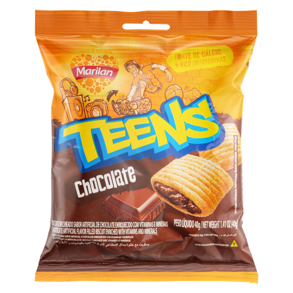 BISC MARILAN TEENS RECH CHOCOLATE 40G