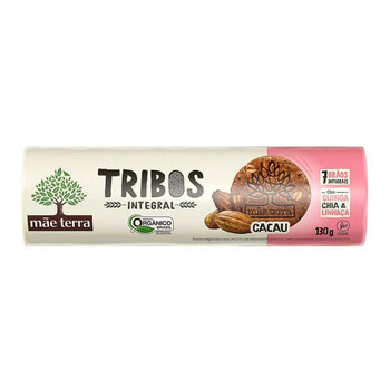 BISC ORG TRIBOS MAE TERRA CACAU 130G