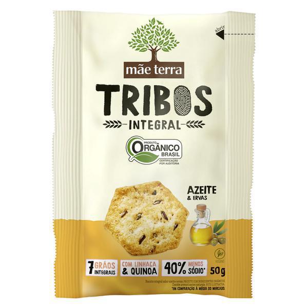 BISC ORGANICO TRIBOS MAE TERRA AZEITE E ERVAS 50G 