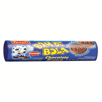 BISC.PARATI BOM DE BOLA CHOC.BRANCO 130G
