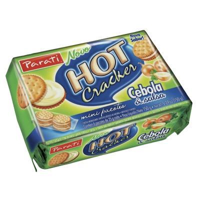BISC PARATI HOT CRACKER CEBOLA/SALSA 150G