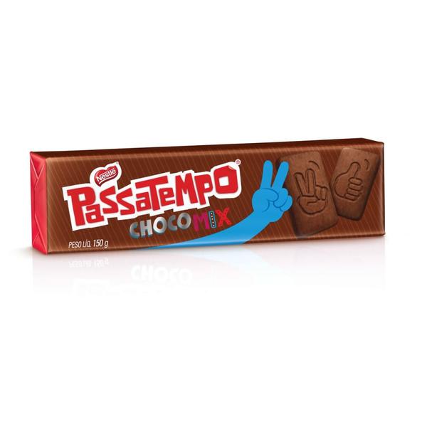 BISC PASSATEMPO SECO E DOCE CHOCOMIX 150G