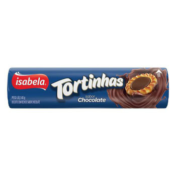 BISC.REC.ISABELA 140G TORTINHAS CHO