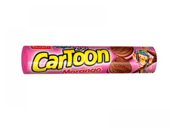 BISC.REC.PARATI 140G ZOO CARTOON CHOCOLATE MORANGO