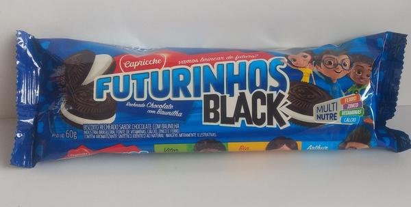BISC RECHEADO FUTURINHOS BLACK 60G