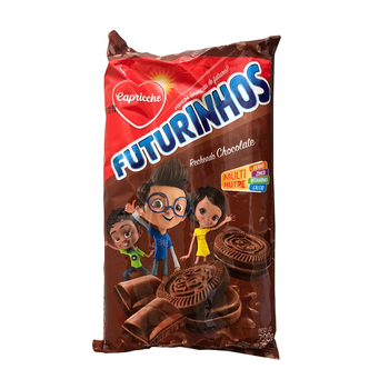 BISC RECHEADO FUTURINHOS CHOCOLATE 390G