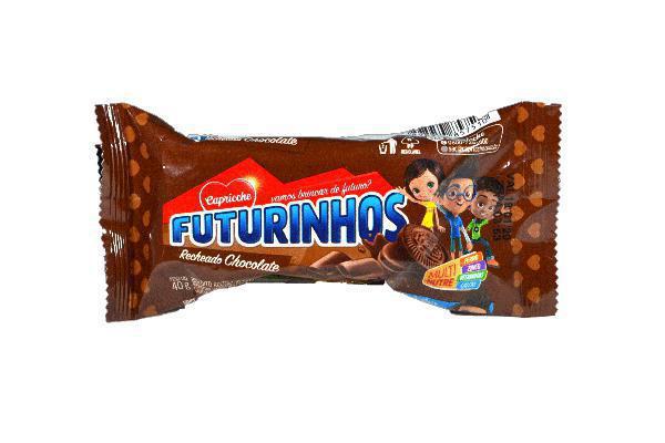 BISC RECHEADO FUTURINHOS CHOCOLATE 40G