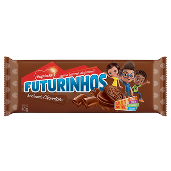 BISC RECHEADO FUTURINHOS CHOCOLATE 60G