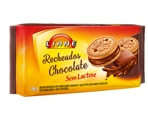 BISC RECHEADO LIANE DIVERSAO CHOCO 390G
