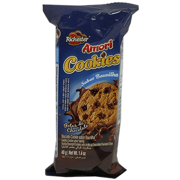 BISC RICHESTER COOKIES BAUN/ GOTAS CHOC 40G