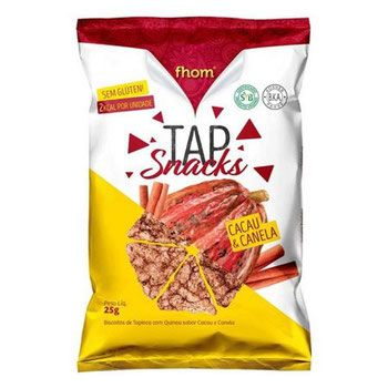 BISC TAP SNACK CACAU/CANELA 25G