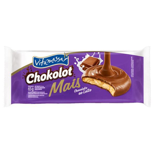 BISC VITAMASSA CHOKOLOT CHOC LEITE 65G