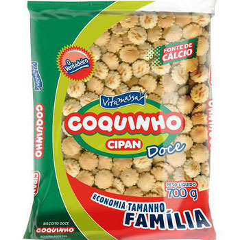 BISC VITAMASSA COQUINHO DOCE 700G