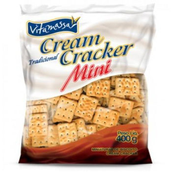 BISC VITAMASSA CREAM CRACKER TRADICIONAL MINI 400G