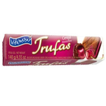 BISC VITAMASSA TRUFAS CEREJA 140G