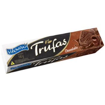 BISC VITAMASSA TRUFAS CHOCOLATE 140G