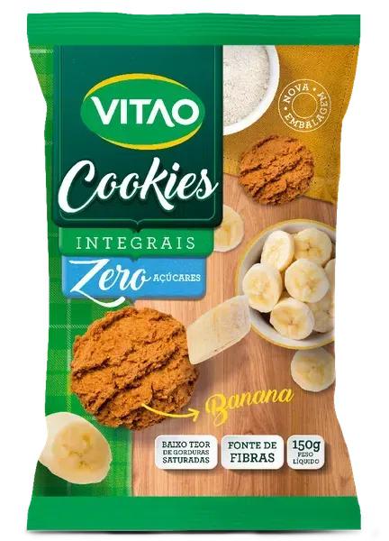 BISC VITAO COOKIES INTEGRAIS BAN/CHOC 150G