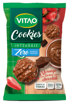 BISC VITAO DIET COOKIES MORANGO / CHOC 150G