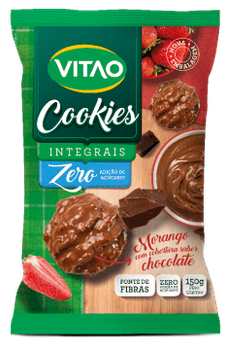 BISC VITAO DIET COOKIES MORANGO / CHOC 150G