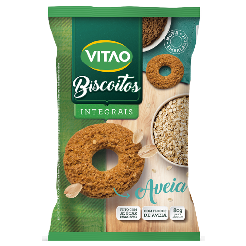 BISC VITAO INTEGRAL AVEIA 80G