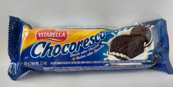 BISC VITARELLA RECH CHOCORESCO BAUNILHA 60G