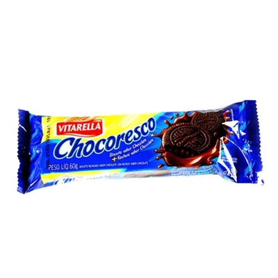 BISC VITARELLA RECH CHOCORESCO CHOCOLATE 60G