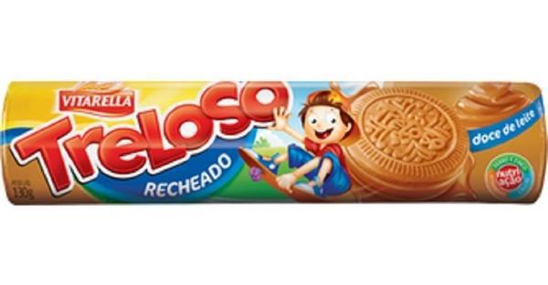 BISC VITARELLA RECH DOCE/ LEITE 130G