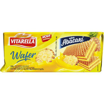 BISC VITARELLA WAFER ABACAXI 120G