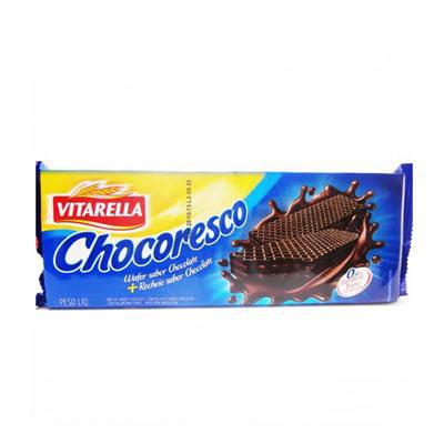 BISC VITARELLA WAFER CHOCORESCO/CHOCOLATE 120G