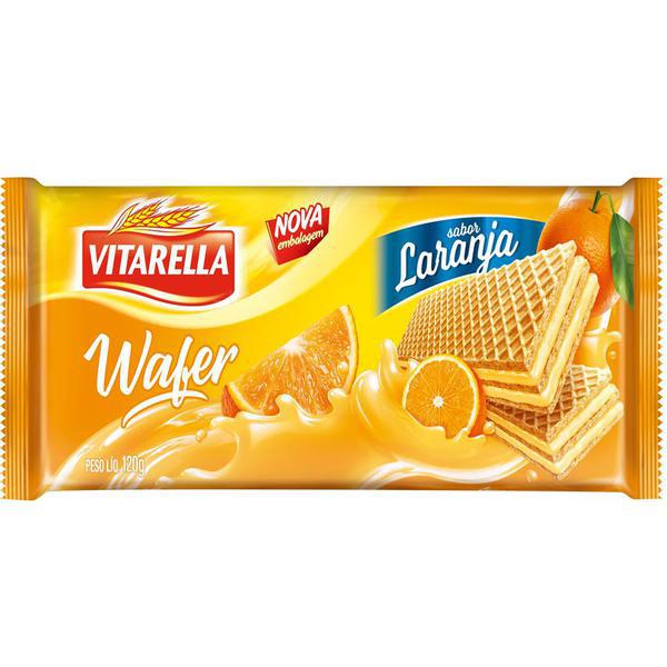 BISC VITARELLA WAFER LARANJA 120G