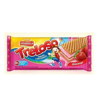 BISC VITARELLA WAFER MORANGO 35G