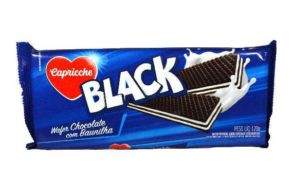 BISC WAFER CAPRICCHE BLACK 120G