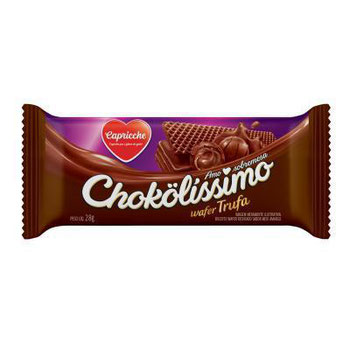 BISC WAFER CAPRICCHE CHOKOLISSIMO TRUFA 28G