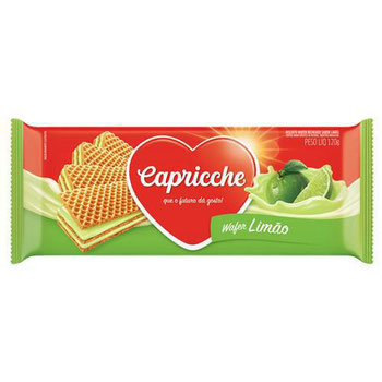BISC WAFER CAPRICCHE LIMAO 120G